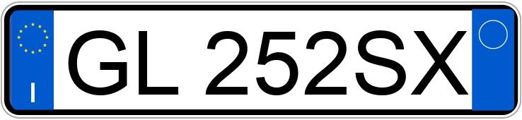 Numer rejestracyjny GL252SX posiada OPEL Corsa 6a serie Numer rejestracyjny GL252SX posiada OPEL Corsa 6a serie