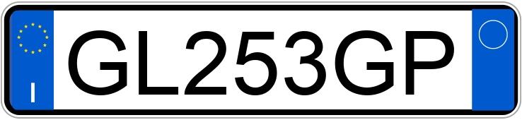 Numer rejestracyjny GL253GP posiada JEEP Compass 2a serie