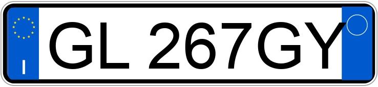 Numer rejestracyjny GL267GY posiada AUDI Q5 2a serie Numer rejestracyjny GL267GY posiada AUDI Q5 2a serie
