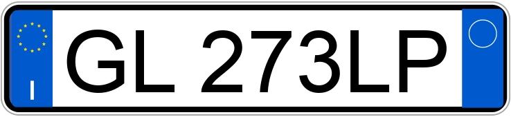 Numer rejestracyjny GL273LP posiada PORSCHE 911 Carrera