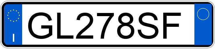 Numer rejestracyjny GL278SF posiada LANCIA Ypsilon 3a serie Numer rejestracyjny GL278SF posiada LANCIA Ypsilon 3a serie