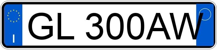 Numer rejestracyjny GL300AW posiada VOLKSWAGEN Golf 8a serie