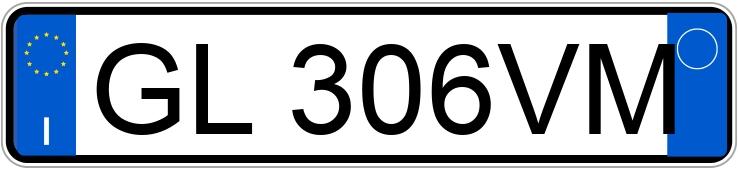 Numer rejestracyjny GL306VM posiada DS DS4
