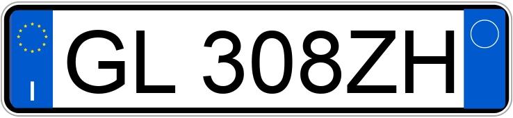 Numer rejestracyjny GL308ZH posiada DR dr 6.0