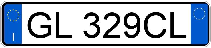 Numer rejestracyjny GL329CL posiada FIAT Tipo