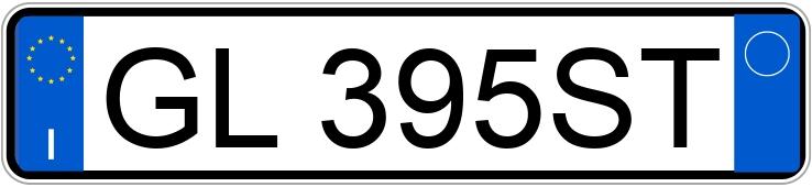Numer rejestracyjny GL395ST posiada OPEL Mokka 2a serie