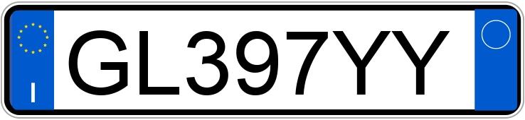 Numer rejestracyjny GL397YY posiada MINI Mini Countrym.