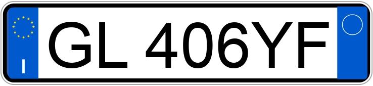 Numer rejestracyjny GL406YF posiada JEEP Renegade