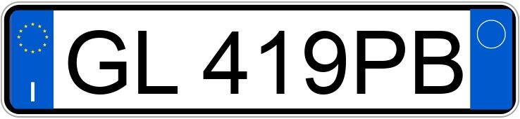 Numer rejestracyjny GL419PB posiada VOLKSWAGEN Polo 6a serie