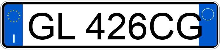 Numer rejestracyjny GL426CG posiada BMW X2