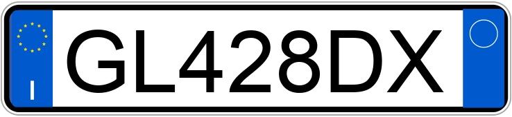 Numer rejestracyjny GL428DX posiada DR dr 4.0
