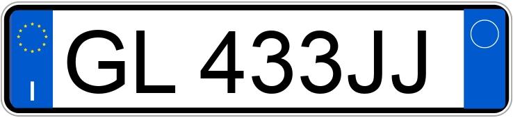 Numer rejestracyjny GL433JJ posiada AUDI A3 3a serie