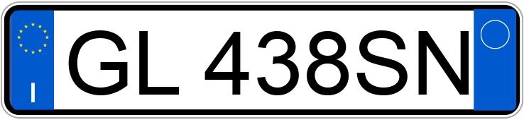 Numer rejestracyjny GL438SN posiada CITROEN C3 3a serie