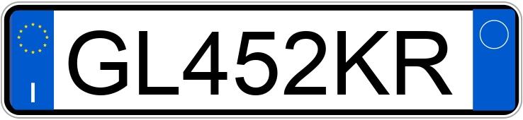 Numer rejestracyjny GL452KR posiada FIAT Panda 3a serie Numer rejestracyjny GL452KR posiada FIAT Panda 3a serie