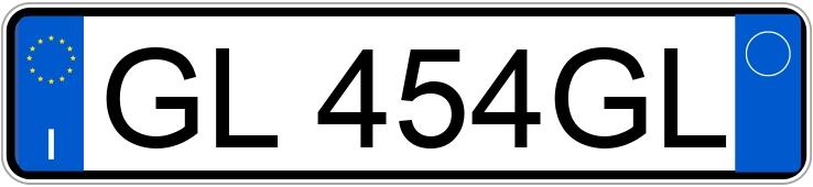 Numer rejestracyjny GL454GL posiada Jeep Renegade