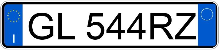 Numer rejestracyjny GL544RZ posiada BMW Serie 1 Numer rejestracyjny GL544RZ posiada BMW Serie 1