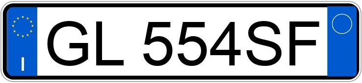 Numer rejestracyjny GL554SF posiada ALFA ROMEO Stelvio Numer rejestracyjny GL554SF posiada ALFA ROMEO Stelvio