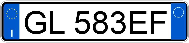 Numer rejestracyjny GL583EF posiada AUDI Q3 2a serie