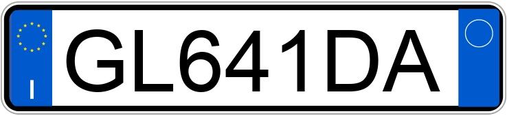 Numer rejestracyjny GL641DA posiada LANCIA Ypsilon 3a serie
