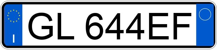 Numer rejestracyjny GL644EF posiada FORD Puma