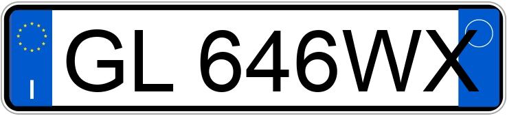 Numer rejestracyjny GL646WX posiada JEEP Compass 2a serie