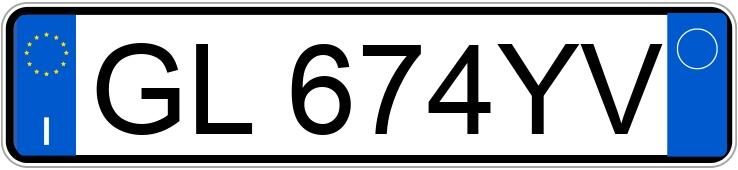 Numer rejestracyjny GL674YV posiada TESLA Model 3 Numer rejestracyjny GL674YV posiada TESLA Model 3