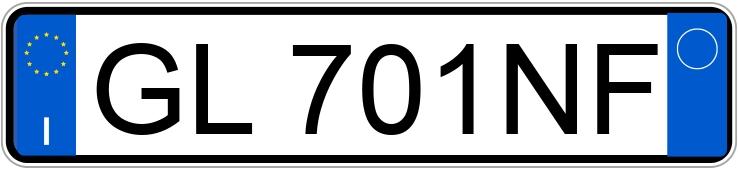 Numer rejestracyjny GL701NF posiada FIAT Panda 3a serie Numer rejestracyjny GL701NF posiada FIAT Panda 3a serie