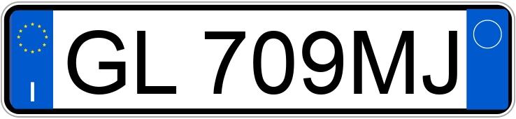 Numer rejestracyjny GL709MJ posiada LANCIA Ypsilon 3a serie Numer rejestracyjny GL709MJ posiada LANCIA Ypsilon 3a serie