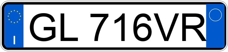 Numer rejestracyjny GL716VR posiada CITROEN C3 3a serie
