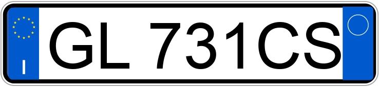 Numer rejestracyjny GL731CS posiada FORD Puma