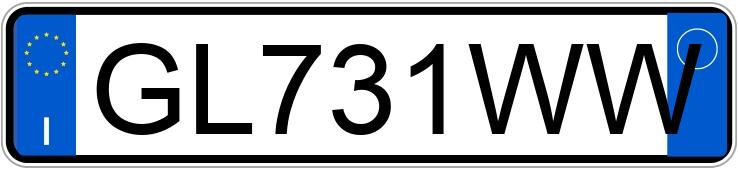 Numer rejestracyjny GL731WW posiada FORD Puma