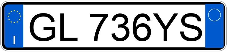 Numer rejestracyjny GL736YS posiada PEUGEOT 208