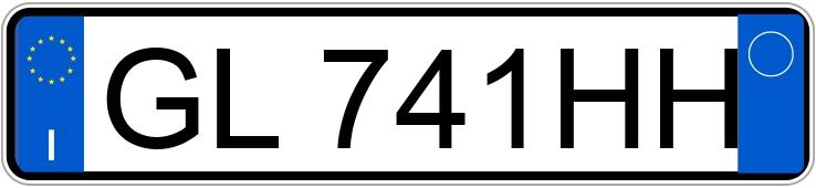 Numer rejestracyjny GL741HH posiada BMW X4