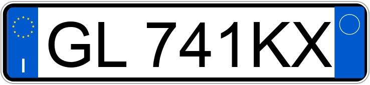 Numer rejestracyjny GL741KX posiada PORSCHE Cayenne Coupe