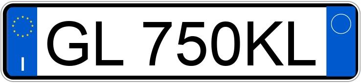 Numer rejestracyjny GL750KL posiada SKODA Fabia 4a serie