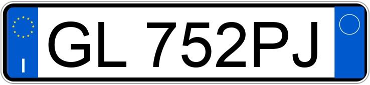 Numer rejestracyjny GL752PJ posiada JEEP Compass 2a serie Numer rejestracyjny GL752PJ posiada JEEP Compass 2a serie