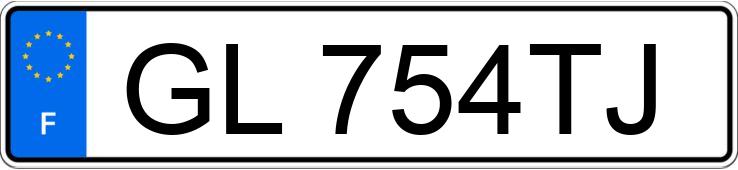 El número de registro GL754TJ tiene DACIA DUSTER