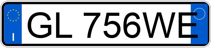 Numer rejestracyjny GL756WE posiada LANCIA Ypsilon 3a serie Numer rejestracyjny GL756WE posiada LANCIA Ypsilon 3a serie