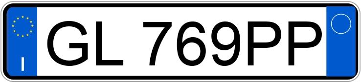 Numer rejestracyjny GL769PP posiada AUDI A4 5a serie