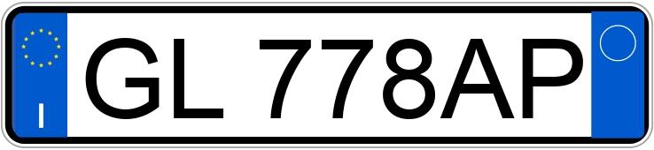 Numer rejestracyjny GL778AP posiada FORD EcoSport