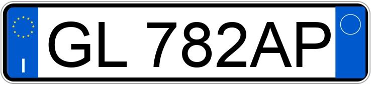 Numer rejestracyjny GL782AP posiada FORD EcoSport