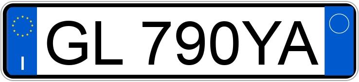 Numer rejestracyjny GL790YA posiada ALFA ROMEO Stelvio