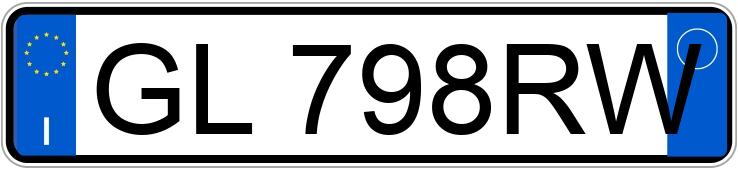 Numer rejestracyjny GL798RW posiada MERCEDES Classe A