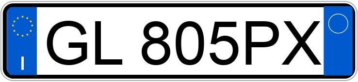 Il numero di registrazione GL805PX ha BMW X1 SDRIVE18D