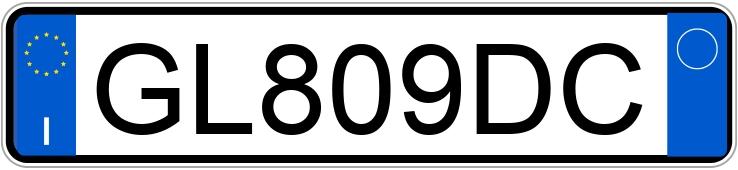 Numer rejestracyjny GL809DC posiada FORD Tourneo Custom 1a s