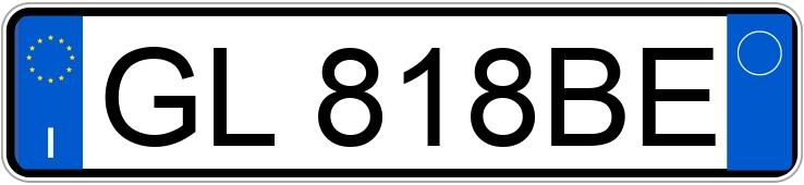 Numer rejestracyjny GL818BE posiada BMW X5