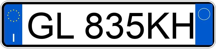 Numer rejestracyjny GL835KH posiada LYNK CO LYNK   CO 01