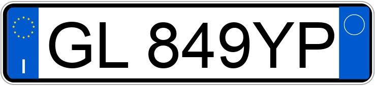 Numer rejestracyjny GL849YP posiada SUZUKI Ignis