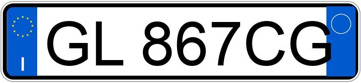 Die Registrierungsnummer GL867CG hat DACIA SPRING
