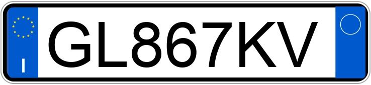 Numer rejestracyjny GL867KV posiada FIAT Panda 3a serie Numer rejestracyjny GL867KV posiada FIAT Panda 3a serie